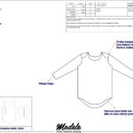 BD0019 - Body infantil manga longa - pp